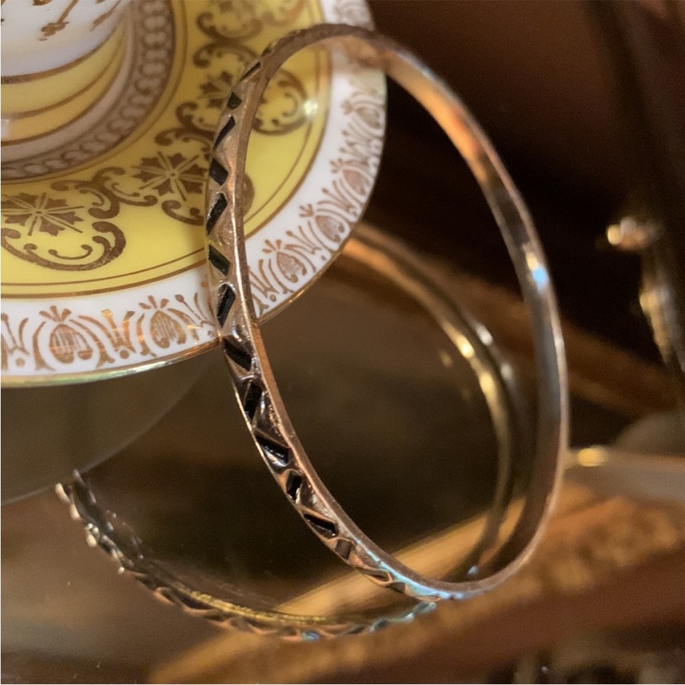 Thin Bangle Bracelet